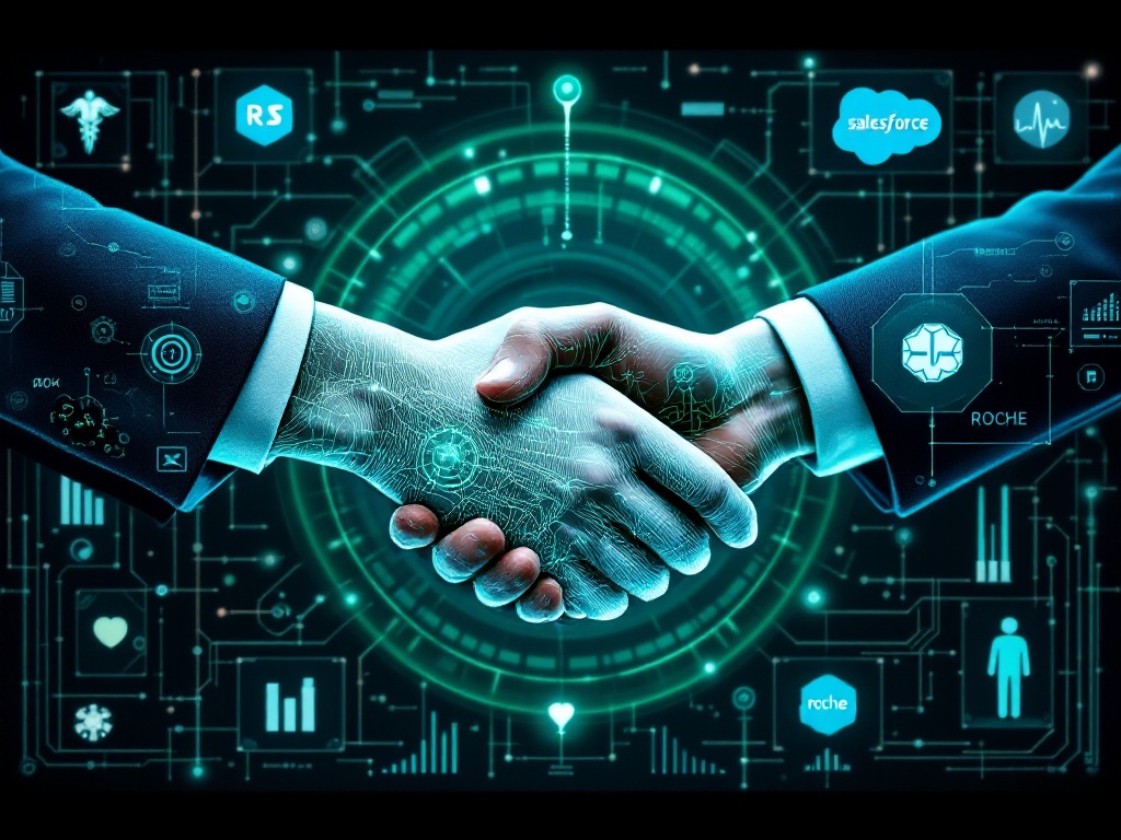Healthcare Giants Roche and Salesforce Unite to Launch AI-Powered Medical Solutions