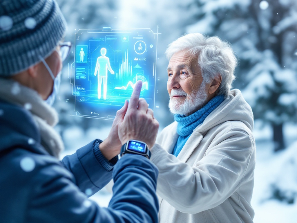 Remote Monitoring Enhances Elderly Care in Winter
